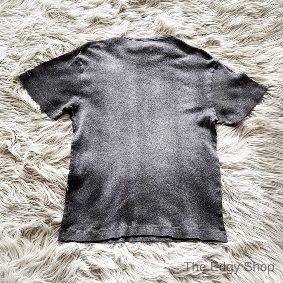 Calvin Klein Jeans | Vintage Ribbed Short Sleeved Crewneck T-Shirt 2000s - Picture 4 of 6